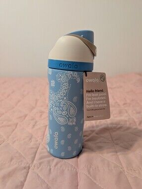 Owala × Cat & Jack Target Exclusive 16oz Kids Water Bottle - Bandana Rama